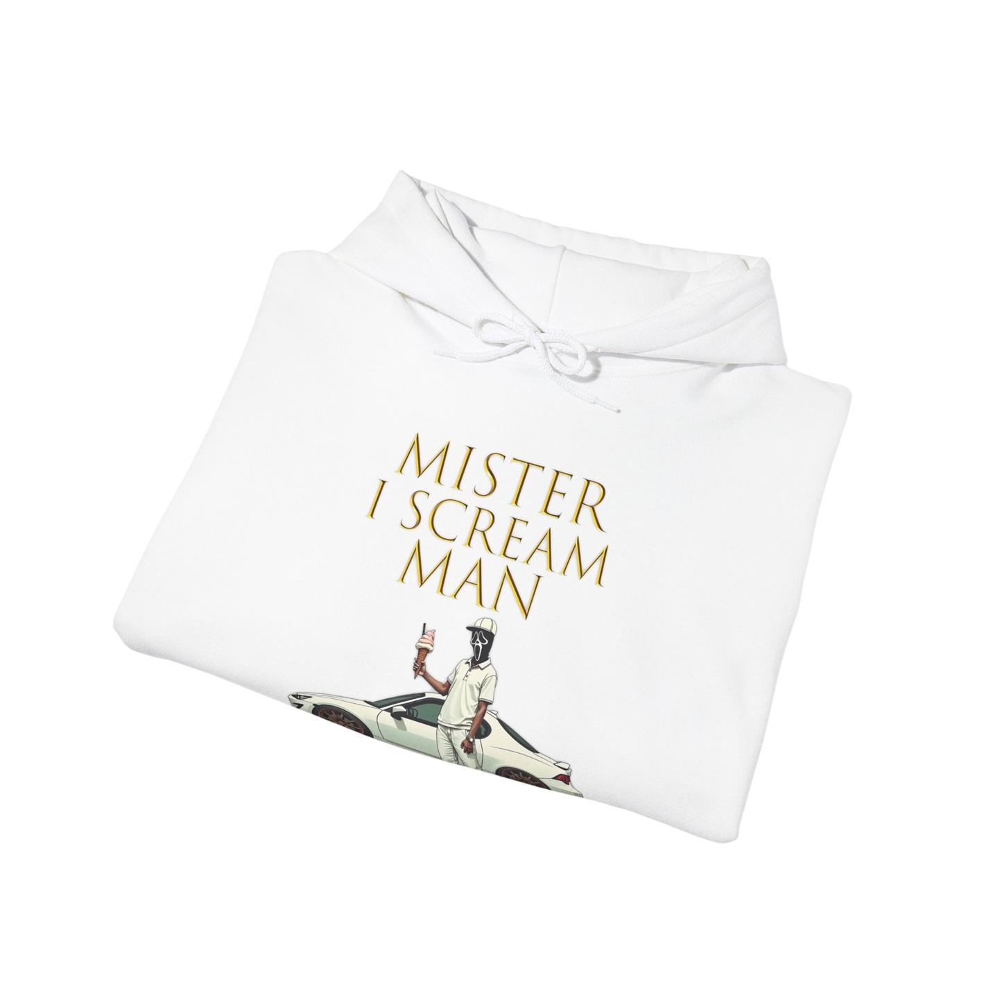Mister I Scream Heavy Blend Hoodie-Unisex Apparel