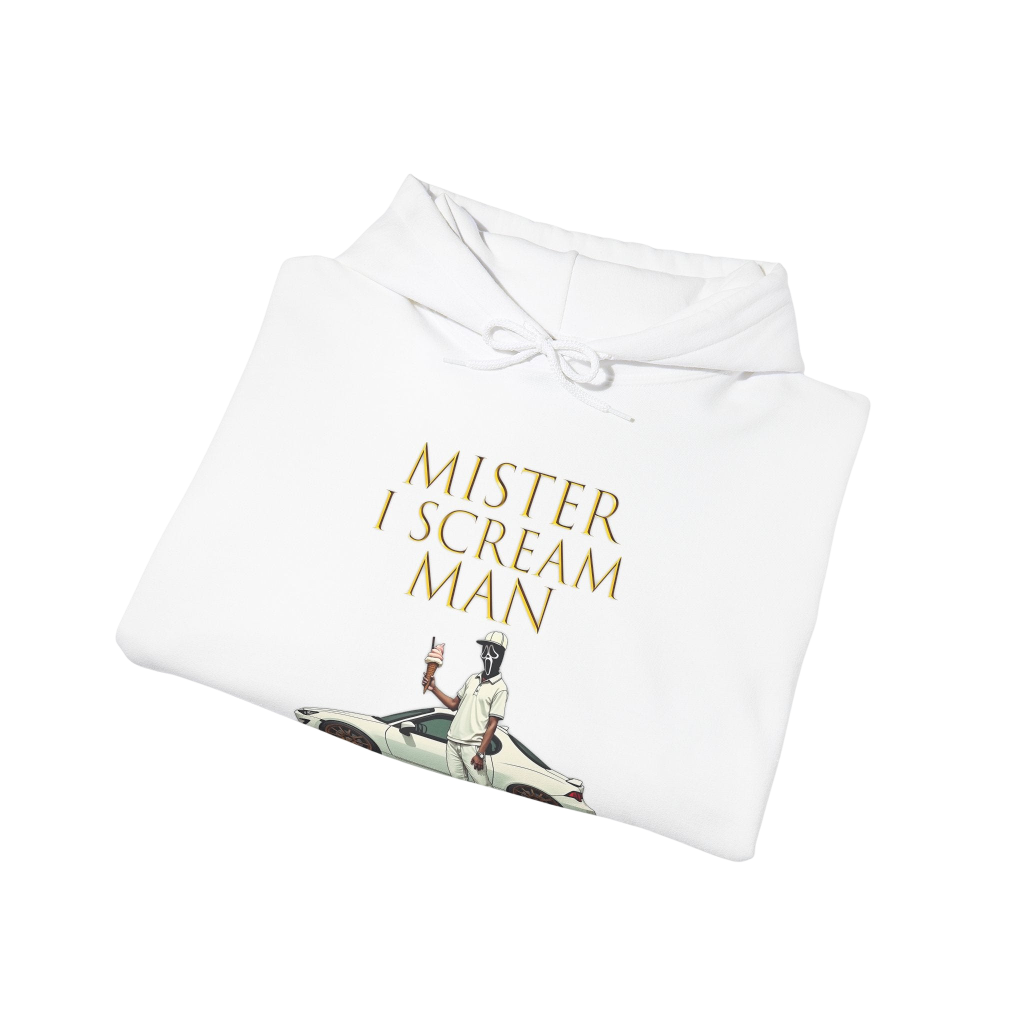 Mister I Scream Heavy Blend Hoodie-Unisex Apparel