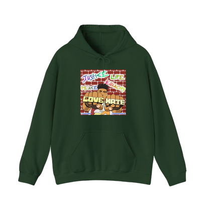 "Love the Hate" Hooded Sweatshirt